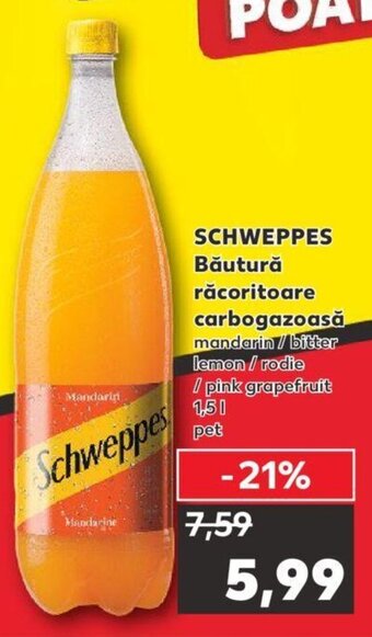 Kaufland SCHWEPPES Băutură răcoritoare carbogazoasă 1.5l Ofertă