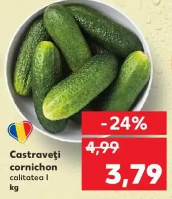 Kaufland Castraveţi cornichon calitatea l 1 kg Ofertă