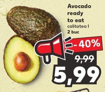 Kaufland Avocado ready to eat calitatea l 2 buc Ofertă