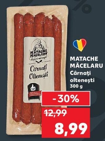 Kaufland MATACHE MĂCELARU Cârnaţi olteneşti 300g Ofertă