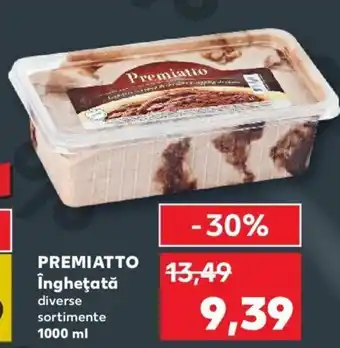 Kaufland PREMIATTO îngheţată diverse sortimente 1000 ml Ofertă