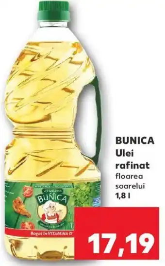 BUNICA Ulei rafinat floarea soarelui 1.8l