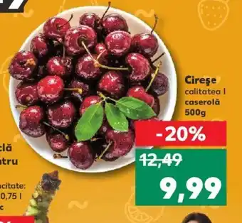 Kaufland Cireşe calitatea I caserolă 500g Ofertă