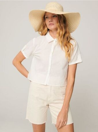 Sinsay Cămașă cu mânecă scurtă Ofertă