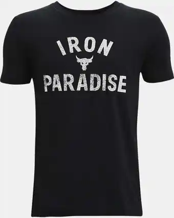 Boys' project rock iron paradise short sleeve