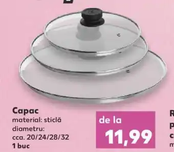 Kaufland SPICE&SOUL Capac material: sticlă diametru: cca. 20/24/28/32 1 buc Ofertă