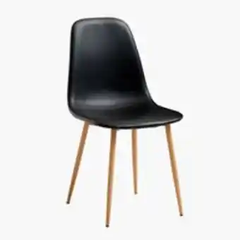 Scaun jonstrup negru/stejar