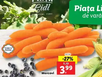 PIAȚA Lidl Morcovi per kg