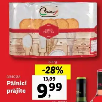 CERTOSSA Pâinici prăjite 600g