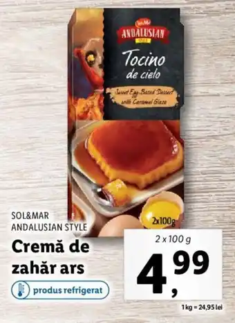 SOL&MAR ANDALUSIAN STYLE Cremă de zahăr ars 2 x 100g