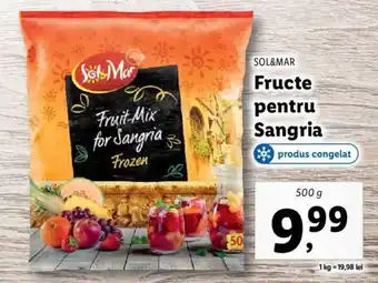 SOL&MAR Fructe pentru Sangria 500g