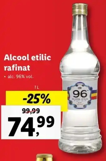Alcool etilic rafinat alc. 96% vol. 1L