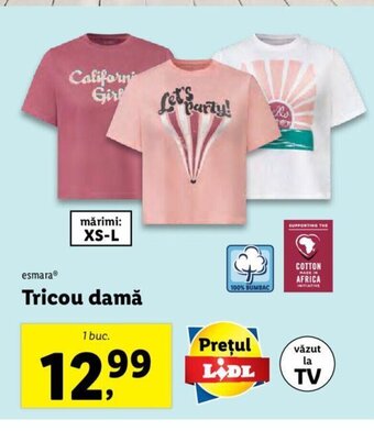 Esmara Tricou damă 1 buc.