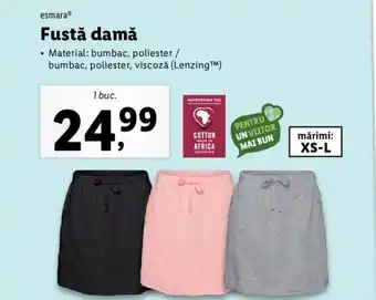 Lidl Esmara Fustă damă 1 buc. Ofertă