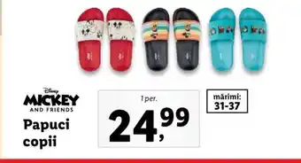 Lidl Disney Papuci copii 1per. Ofertă
