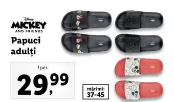 Lidl Disney Papuci adulți 1per. Ofertă