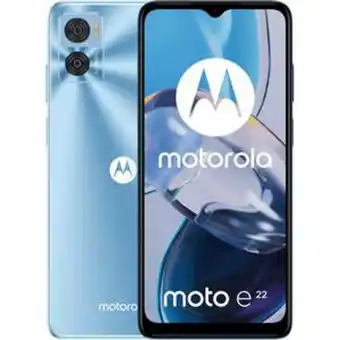 Altex Telefon motorola moto e22, 64gb, 4gb ram, dual sim, crystal blue Ofertă