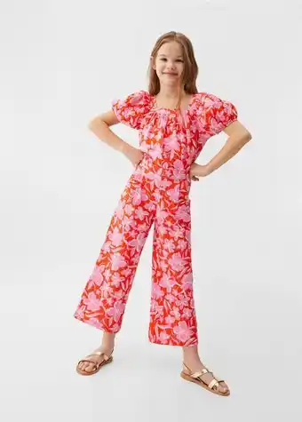 Pantaloni culottes cu flori