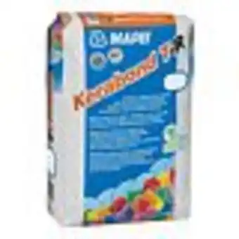 Adeziv gresie si faianta mapei kerabond t-r, alb, interior/exterior, 25 kg