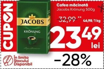 PROFI Cafea măcinată Jacobs Krönung 500g Ofertă