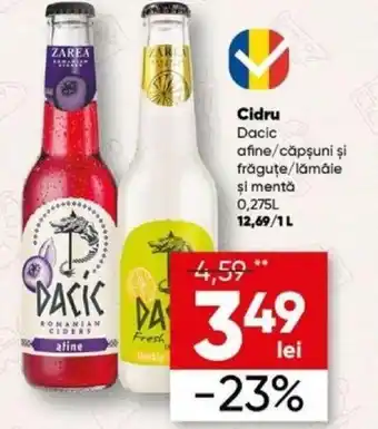 Cidru Dacic, 0,275L