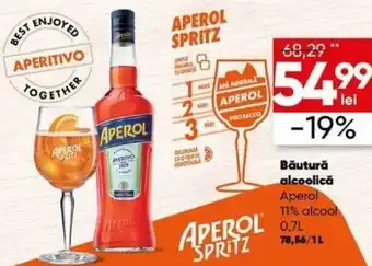 PROFI Băutură alcoolică Aperol 11% alcool 0,7L Ofertă