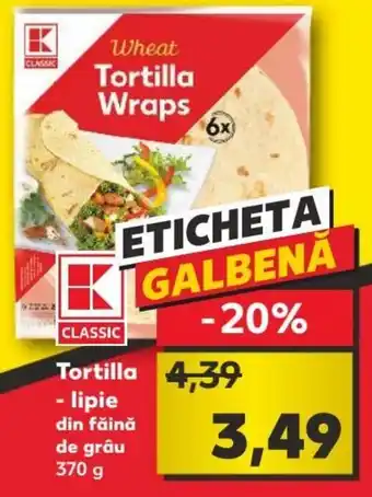 Kaufland Tortilla - lipie, 370g Ofertă