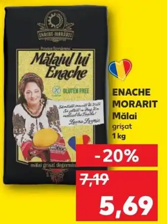 Kaufland ENACHE MORARIT Mălai grişat 1 kg Ofertă