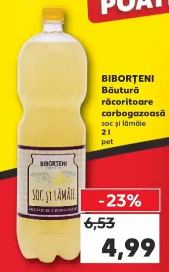Kaufland BIBORŢENI Băutură răcoritoare carbogazoasă 2l pet Ofertă