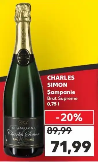Kaufland CHARLES SIMON Şampanie Brut Supreme 0,75 I Ofertă