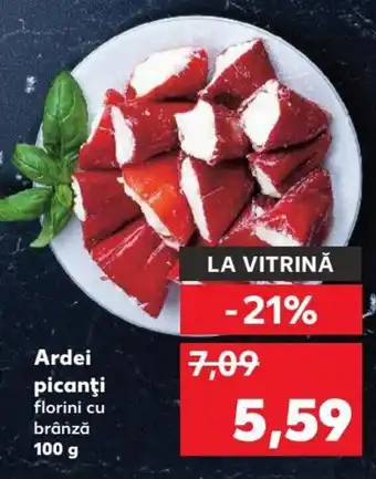 Kaufland Ardei picanţi florini cu brânză, 100g Ofertă