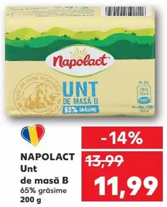 Kaufland NAPOLACT UNT DE MASĂ B, 200g Ofertă