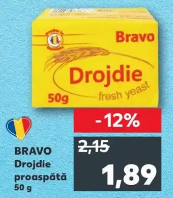 BRAVO Drojdie proaspătă 50 g