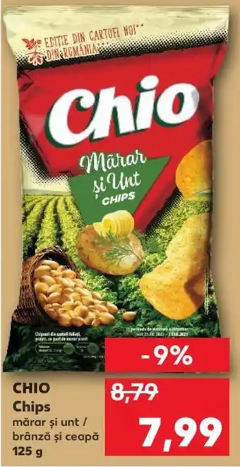 Kaufland CHIO Chips 125g Ofertă
