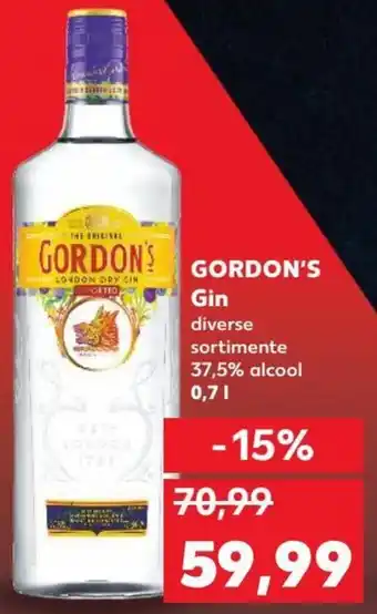 Kaufland GORDON'S Gin 0,7L Ofertă
