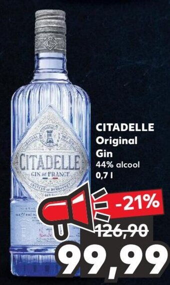Kaufland CITADELLE Original Gin, 0,7L Ofertă