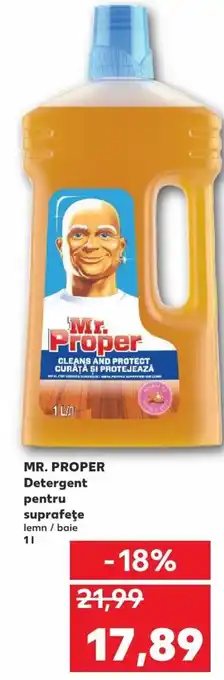 Kaufland MR. PROPER Detergent pentru suprafeţe 1l Ofertă