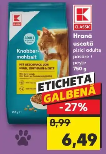 Kaufland Hrană uscată 750g Ofertă