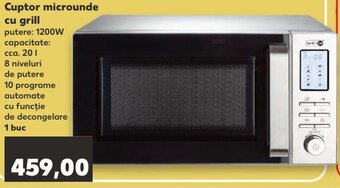 Kaufland Cuptor microunde cu grill Ofertă