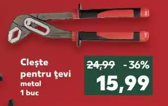 Kaufland Cleşte pentru ţevi metal 1 buc PARKSIDE Ofertă