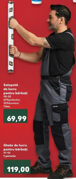 Salopetă de lucru pentru bărbaţi 1 buc