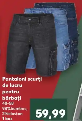 Kaufland Pantaloni scurţi de lucru pentru bărbaţi 1 buc Ofertă