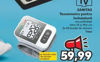 Kaufland SANITAS Tensiometru pentru încheietură 1 buc Ofertă