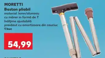 Kaufland MORETTI Baston pliabil 1 buc Ofertă