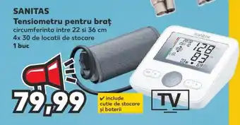SANITAS Tensiometru pentru braţ 1 buc