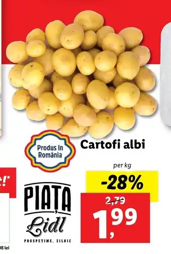 Lidl Cartofi albi 1kg Ofertă