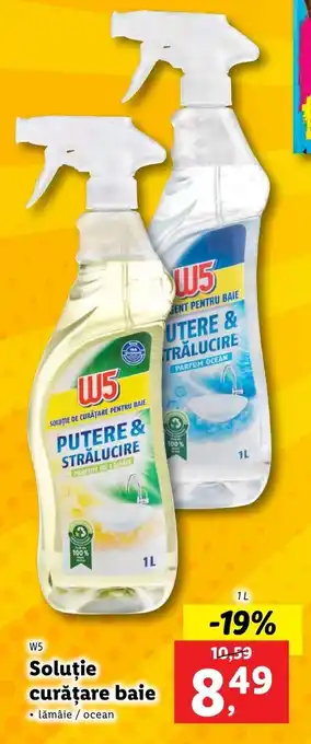 Lidl W5 Soluție curățare baie 1l Ofertă