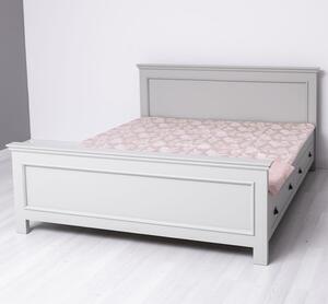 Favi Pat cu 2 sertare 140x200cm cu finisaj vopsit Ofertă