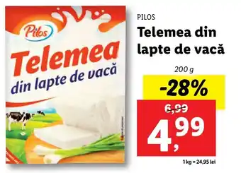 Lidl PILOS Telemea din lapte de vacă 200g Ofertă