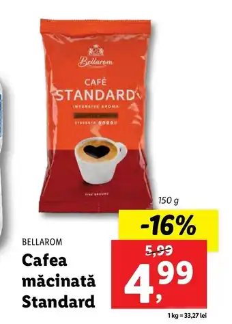 BELLAROM Cafea măcinată Standard 150g